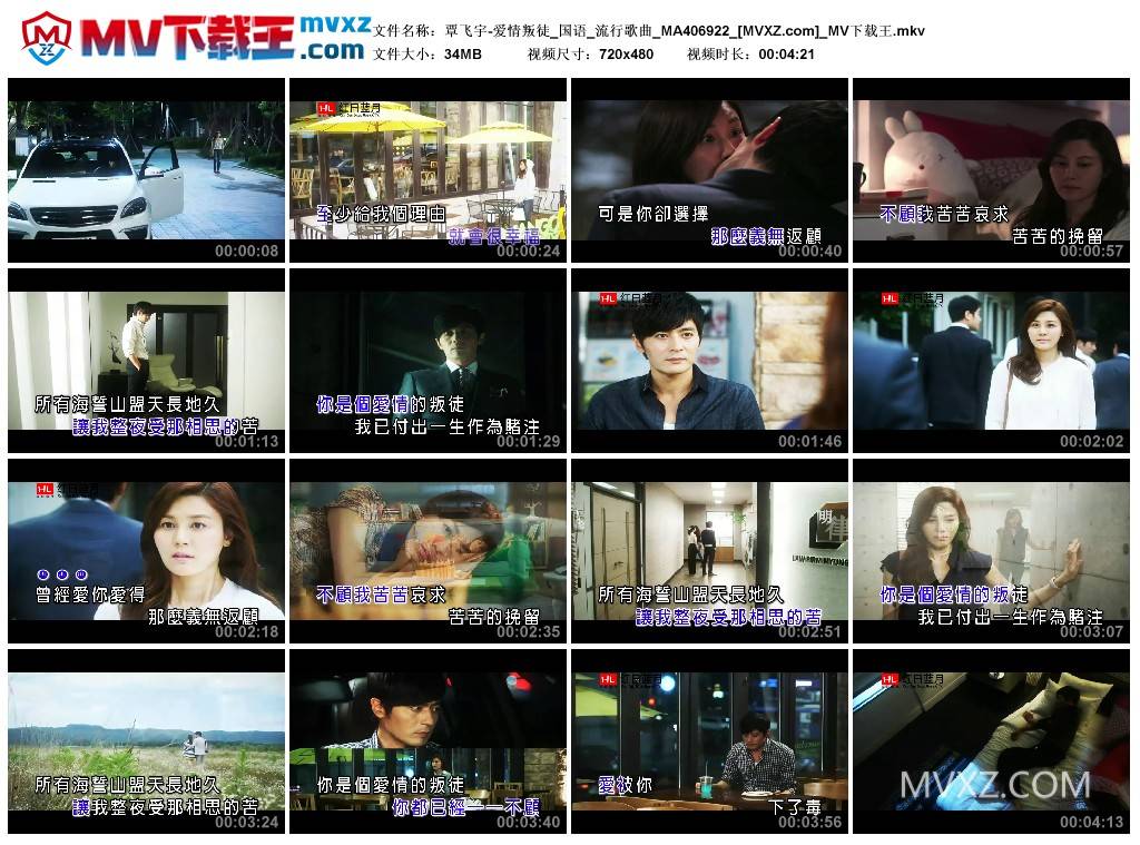 覃飞宇-爱情叛徒_国语_流行歌曲_MA406922